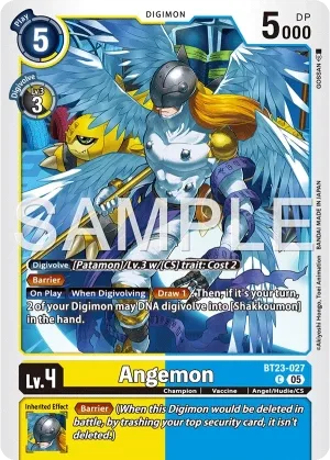 Angemon, BT-23: BOOSTER HACKERS' SLUMBER #BT23-027