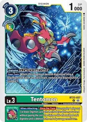 Tentomon, BT-23: BOOSTER HACKERS' SLUMBER #BT23-037