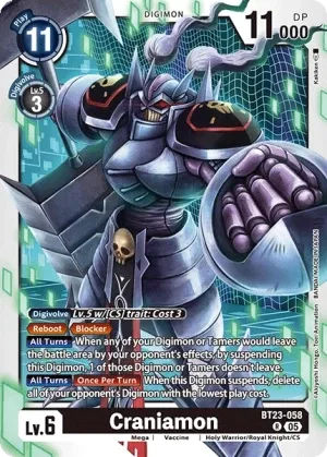 Craniamon, BT-23: BOOSTER HACKERS' SLUMBER #BT23-058