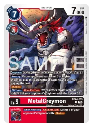 MetalGreymon, BT-24: BOOSTER TIME STRANGER #BT24-015