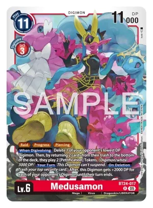 Medusamon, BT-24: BOOSTER TIME STRANGER #BT24-017