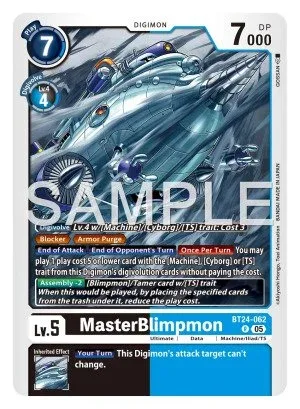 MasterBlimpmon, BT-24: BOOSTER TIME STRANGER #BT24-062