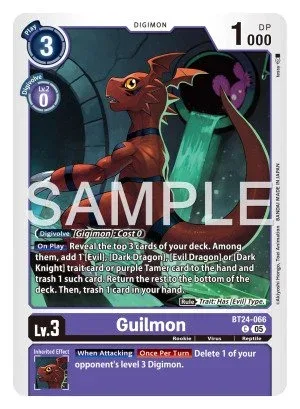 Guilmon, BT-24: BOOSTER TIME STRANGER #BT24-066