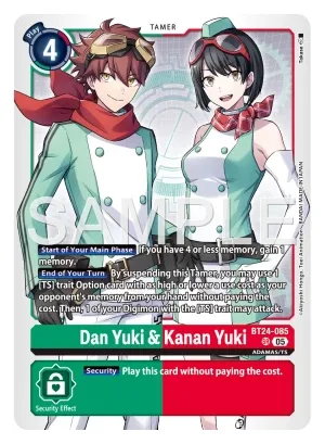 Dan Yuki & Kanan Yuki, BT-24: BOOSTER TIME STRANGER #BT24-085