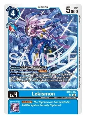 Lekismon, BT-25: BOOSTER DUAL REVOLUTION #BT25-024