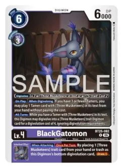 BlackGatomon, Normal