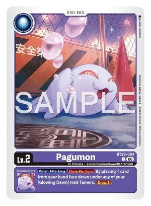 Pagumon, BT-26: BOOSTER TIMELESS BONDS #BT26-004