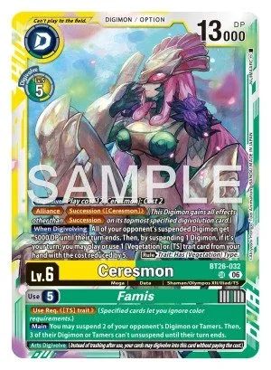 Ceresmon, BT-26: BOOSTER TIMELESS BONDS #BT26-032