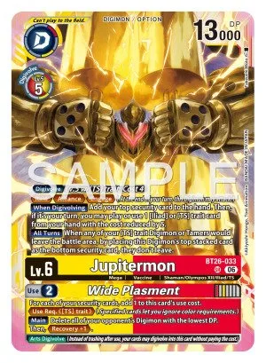 Jupitermon, BT-26: BOOSTER TIMELESS BONDS #BT26-033