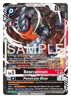 Bearcatmon, BT-26: BOOSTER TIMELESS BONDS #BT26-057
