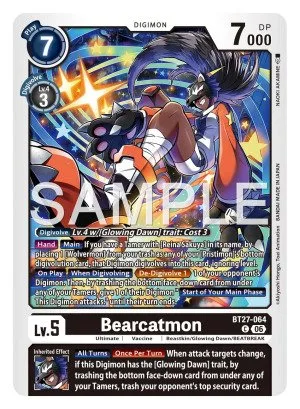 Bearcatmon, BT-27: BOOSTER IGNITION OF X #BT27-064