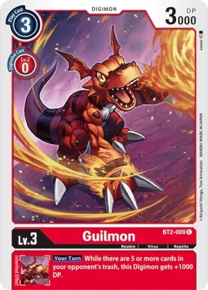 Guilmon, BT-02: Booster Ultimate Power #BT2-009