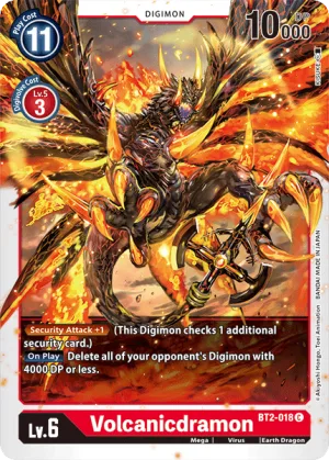 Volcanicdramon, BT-02: Booster Ultimate Power #BT2-018