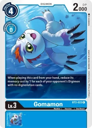 Gomamon, BT-02: Booster Ultimate Power #BT2-023