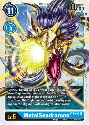 MetalSeadramon, BT-02: Booster Ultimate Power #BT2-030