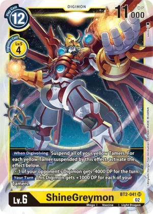 ShineGreymon, BT-02: Booster Ultimate Power #BT2-041