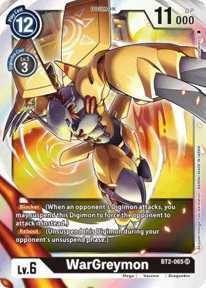 WarGreymon, BT-02: Booster Ultimate Power #BT2-065