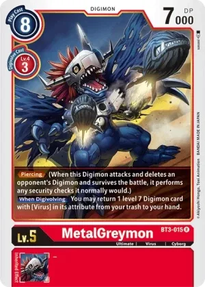 MetalGreymon, BT-03: Booster Union Impact #BT3-015