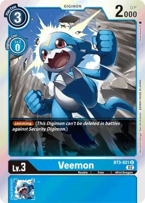 Veemon, BT-03: Booster Union Impact #BT3-021