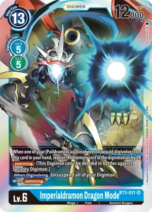 Imperialdramon Dragon Mode, BT-03: Booster Union Impact #BT3-031