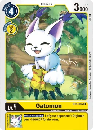 Gatomon, BT-03: Booster Union Impact #BT3-035