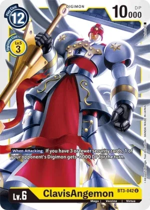ClavisAngemon, BT-03: Booster Union Impact #BT3-042