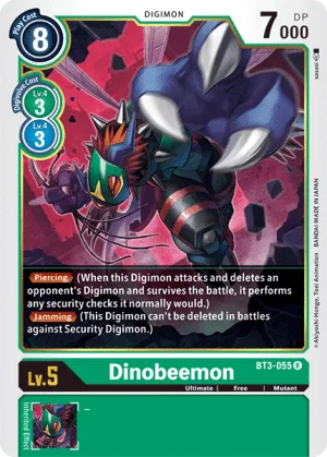 Dinobeemon, BT-03: Booster Union Impact #BT3-055