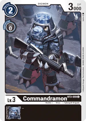 Commandramon, BT-03: Booster Union Impact #BT3-059