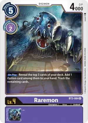 Raremon, BT-03: Booster Union Impact #BT3-084