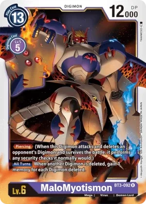 MaloMyotismon, BT-03: Booster Union Impact #BT3-092
