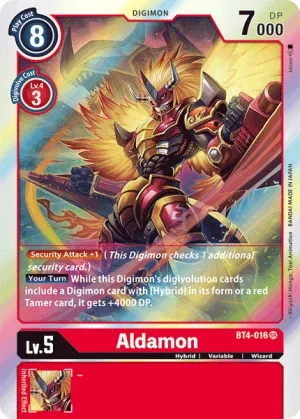 Aldamon, BT-04: Booster Great Legend #BT4-016