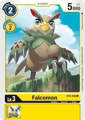 Falcomon, BT-04: Booster Great Legend #BT4-036