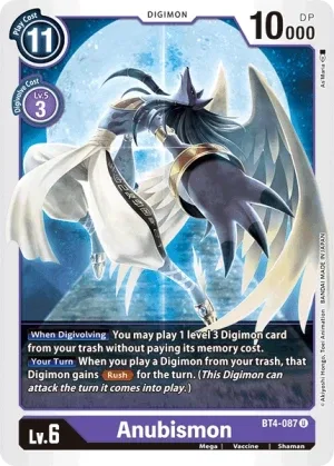 Anubismon, BT-04: Booster Great Legend #BT4-087