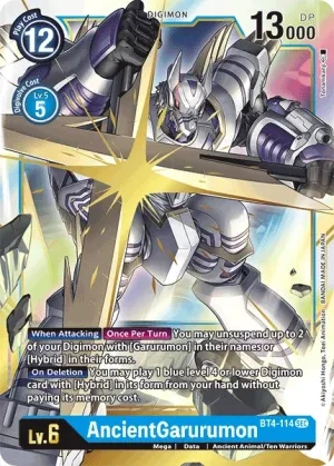 AncientGarurumon, BT-04: Booster Great Legend #BT4-114