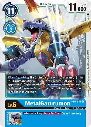 MetalGarurumon, BT-05: Booster Battle Of Omni #BT5-031