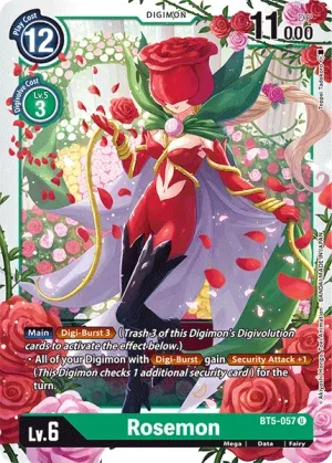 Rosemon, BT-05: Booster Battle Of Omni #BT5-057