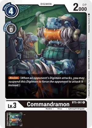 Commandramon, BT-05: Booster Battle Of Omni #BT5-061