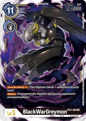 BlackWarGreymon, BT-05: Booster Battle Of Omni #BT5-069