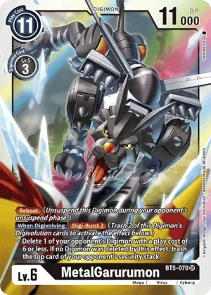MetalGarurumon, BT-05: Booster Battle Of Omni #BT5-070