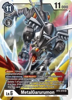 MetalGarurumon, Normal