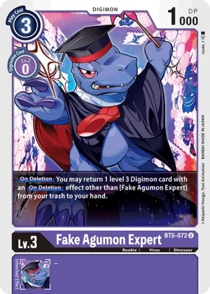 Fake Agumon Expert, BT-05: Booster Battle Of Omni #BT5-072