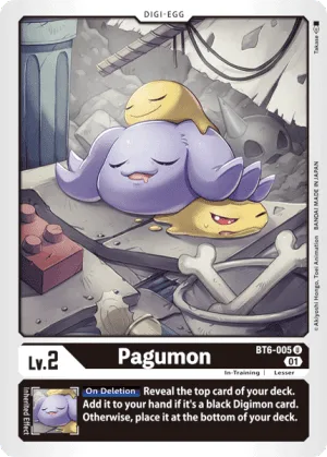 Pagumon, BT-06: Booster Double Diamond #BT6-005