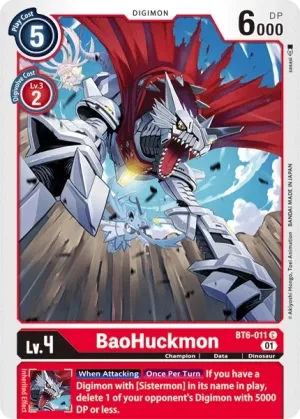 BaoHuckmon, BT-06: Booster Double Diamond #BT6-011
