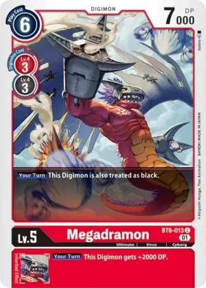 Megadramon, BT-06: Booster Double Diamond #BT6-013
