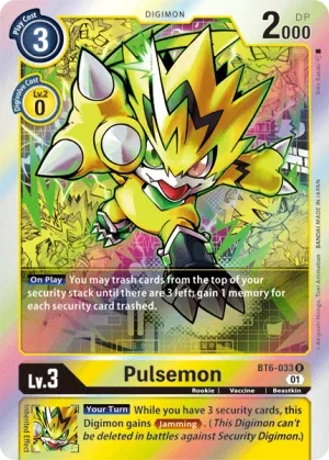 Pulsemon, BT-06: Booster Double Diamond #BT6-033