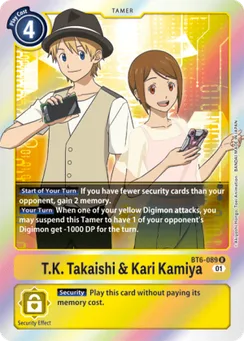 T.K. Takaishi & Kari Kamiya, Normal