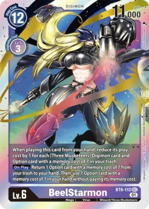BeelStarmon, BT-06: Booster Double Diamond #BT6-112