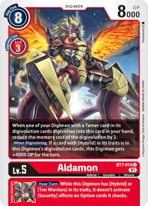 Aldamon, BT-07: Booster Next Adventure #BT7-014