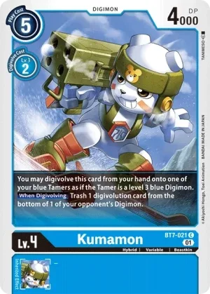 Kumamon, BT-07: Booster Next Adventure #BT7-021