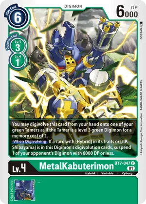 MetalKabuterimon, BT-07: Booster Next Adventure #BT7-047